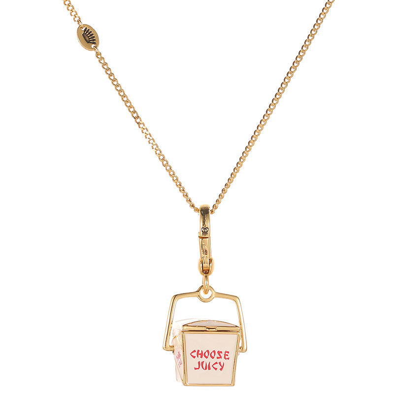 Funny takeout box pendant