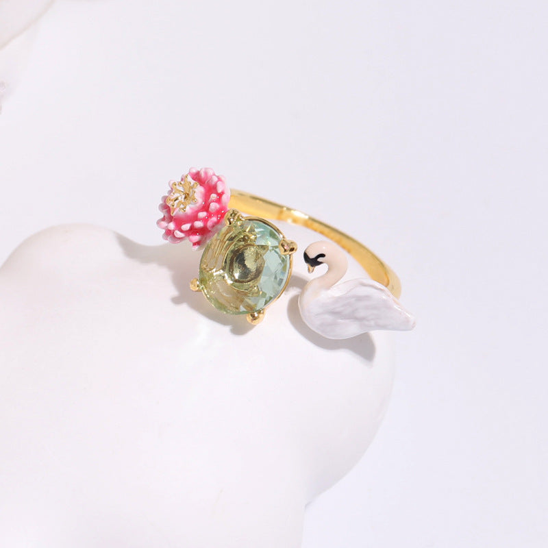 Lotus Pond and Swan Ring