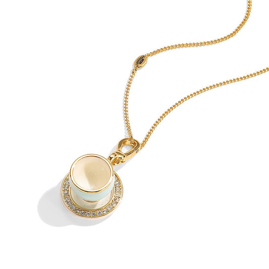 Cute Coffee Cup Necklace