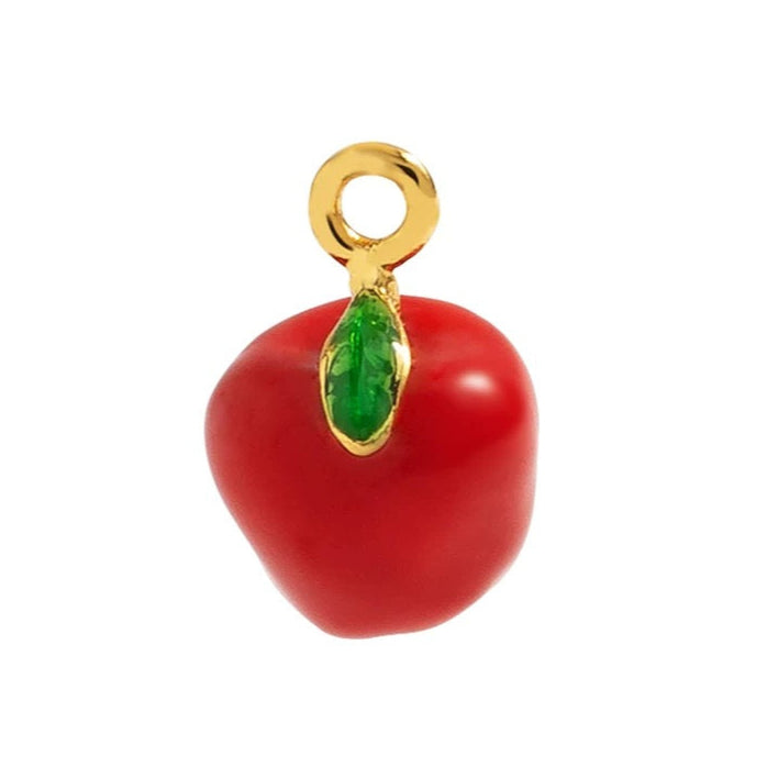 Enamel Colorful Fruit Pendant
