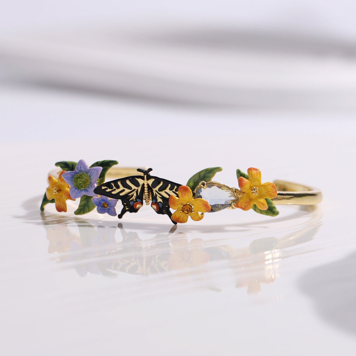 Jasmine Butterfly Bracelet