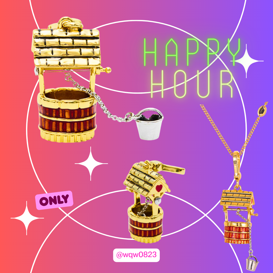Water Well Pendant with Bucket