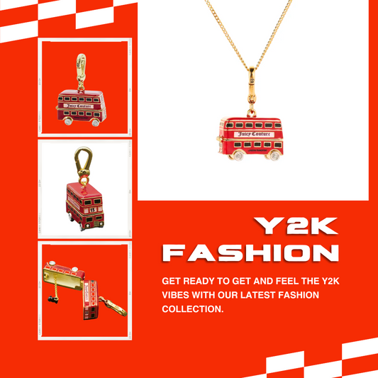 Red Double Decker Bus Pendant Necklace