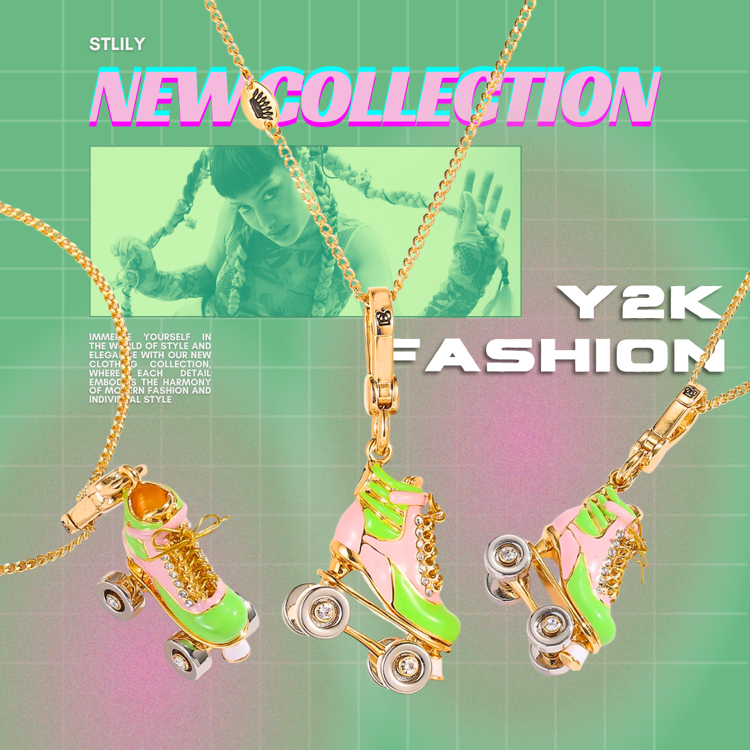 Tiny Roller Skating Pendant
