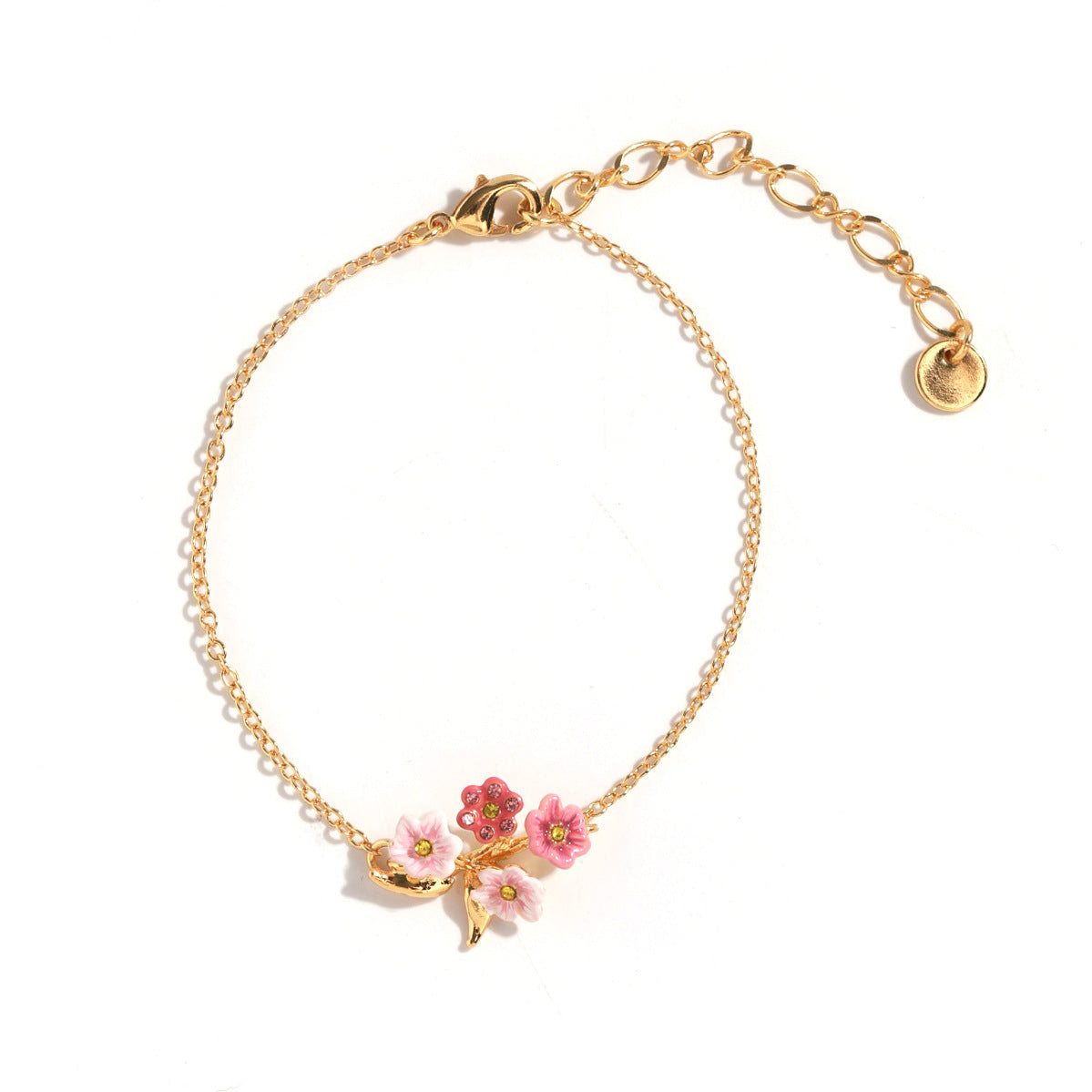 Jasmine with Leaf Bracelet