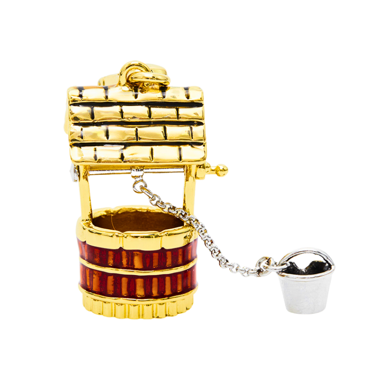 Water Well Pendant with Bucket