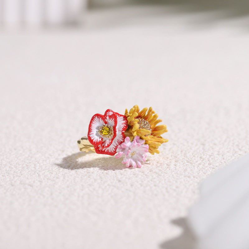Blooming Flower Ring