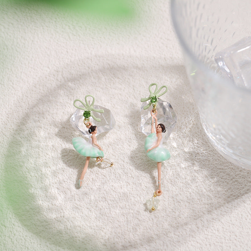 Dancing Ballet Girl Earring
