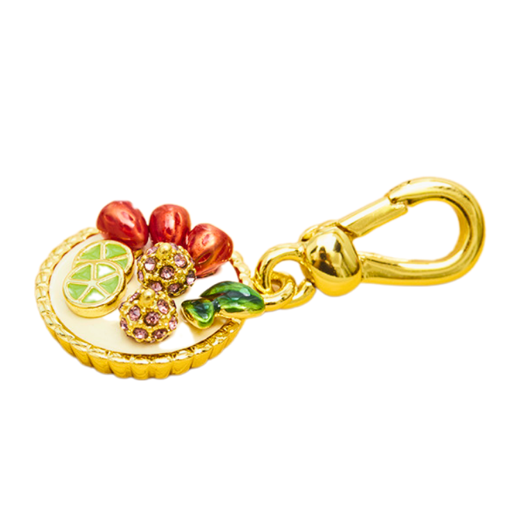Lemon Fruit Pizza Pendant