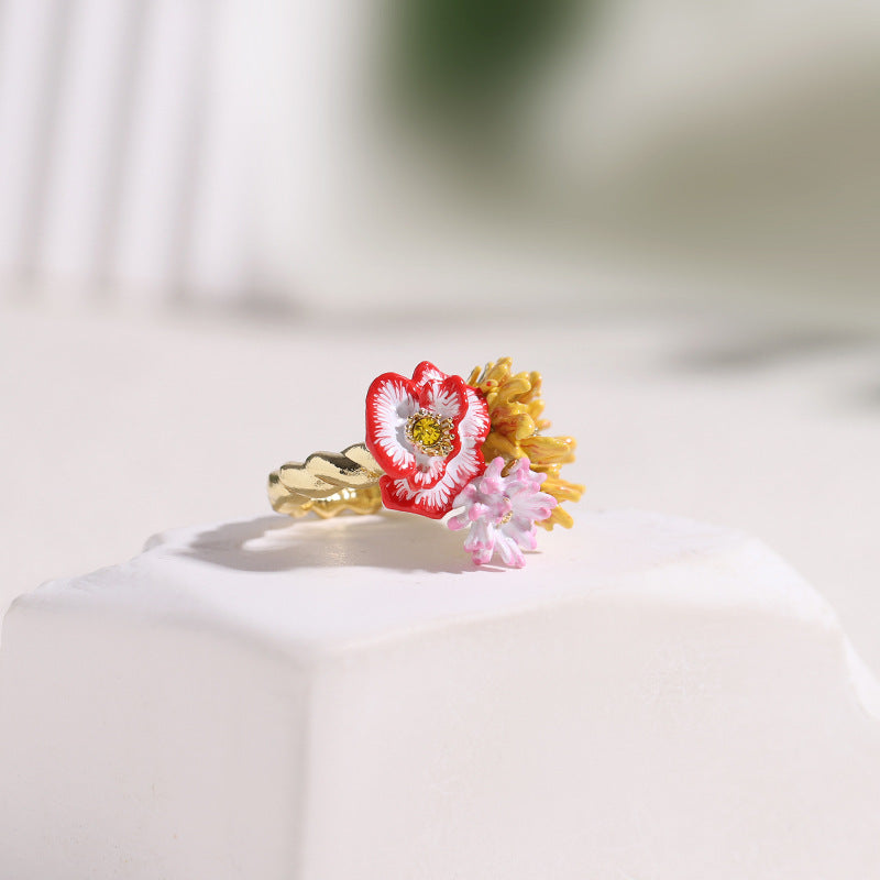 Blooming Flower Ring
