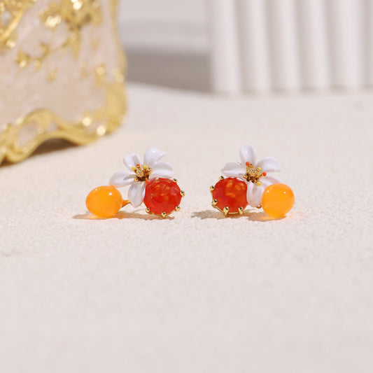 Orange Blossom Collection Earring
