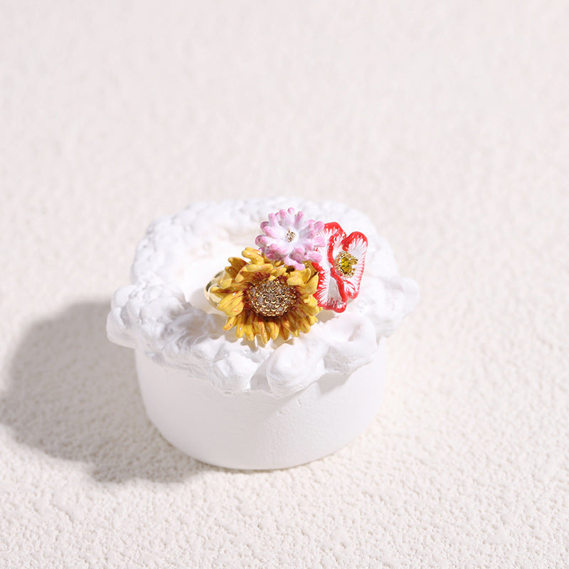 Blooming Flower Ring