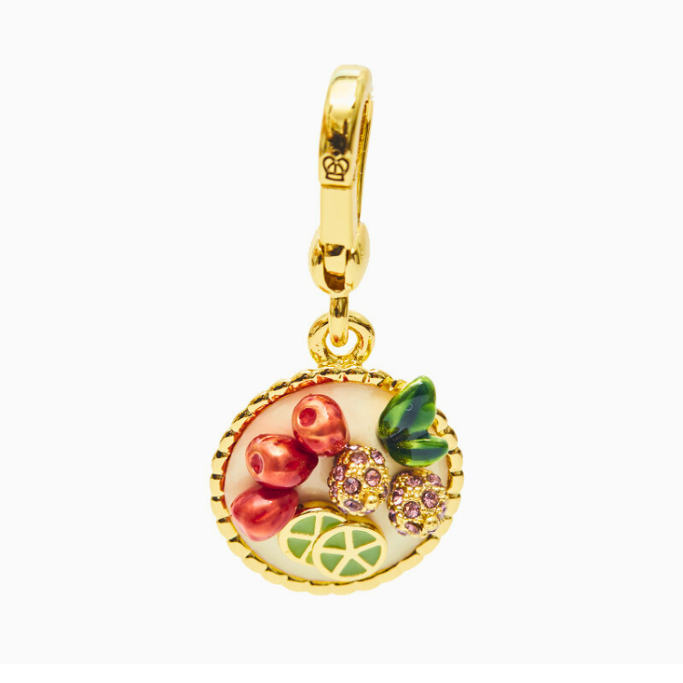 Lemon Fruit Pizza Pendant