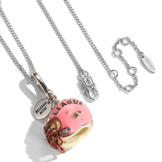 American football helmet pendant for enthusiasts