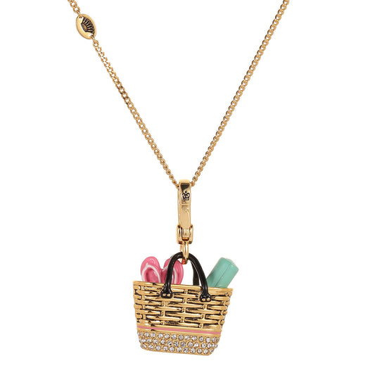 Basket Pendant with Slippers and Yoga Mat