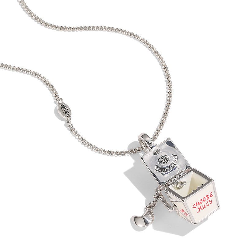 Funny takeout box pendant