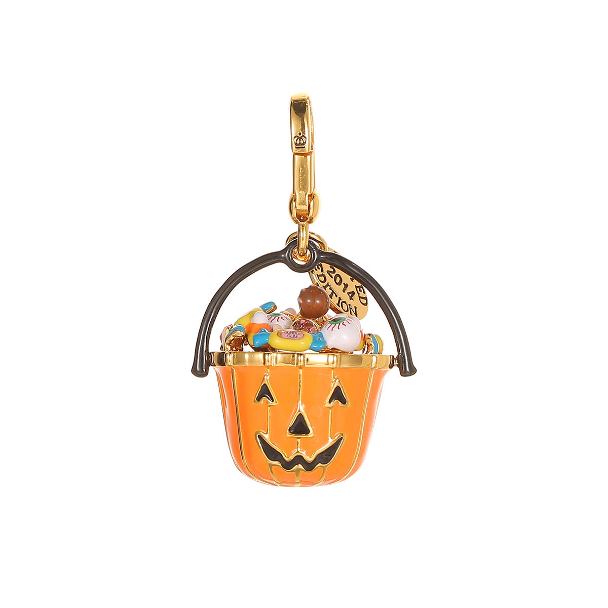 Smiling Pumpkin Pendant Necklace