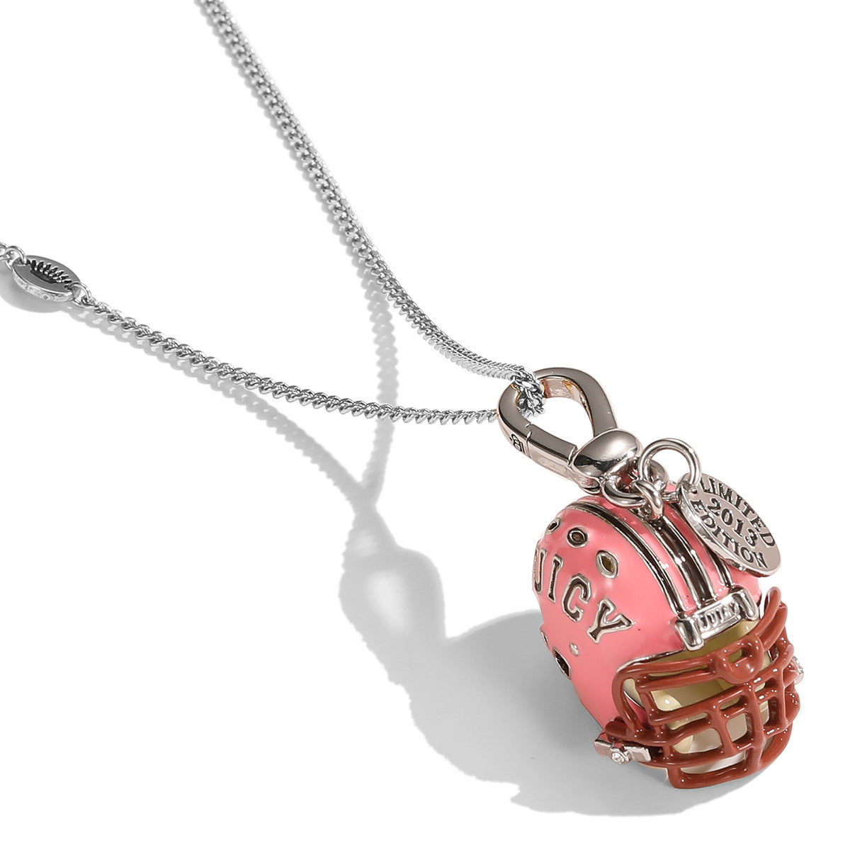American football helmet pendant for enthusiasts