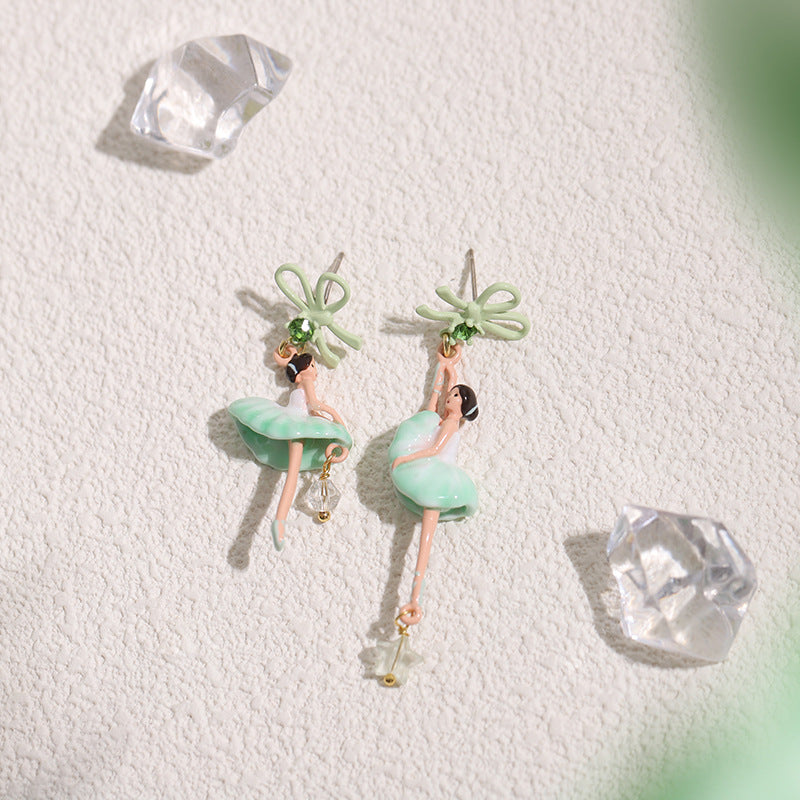 Dancing Ballet Girl Earring