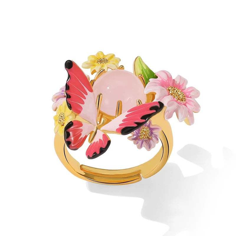 Butterfly in the Flower Collection-RING