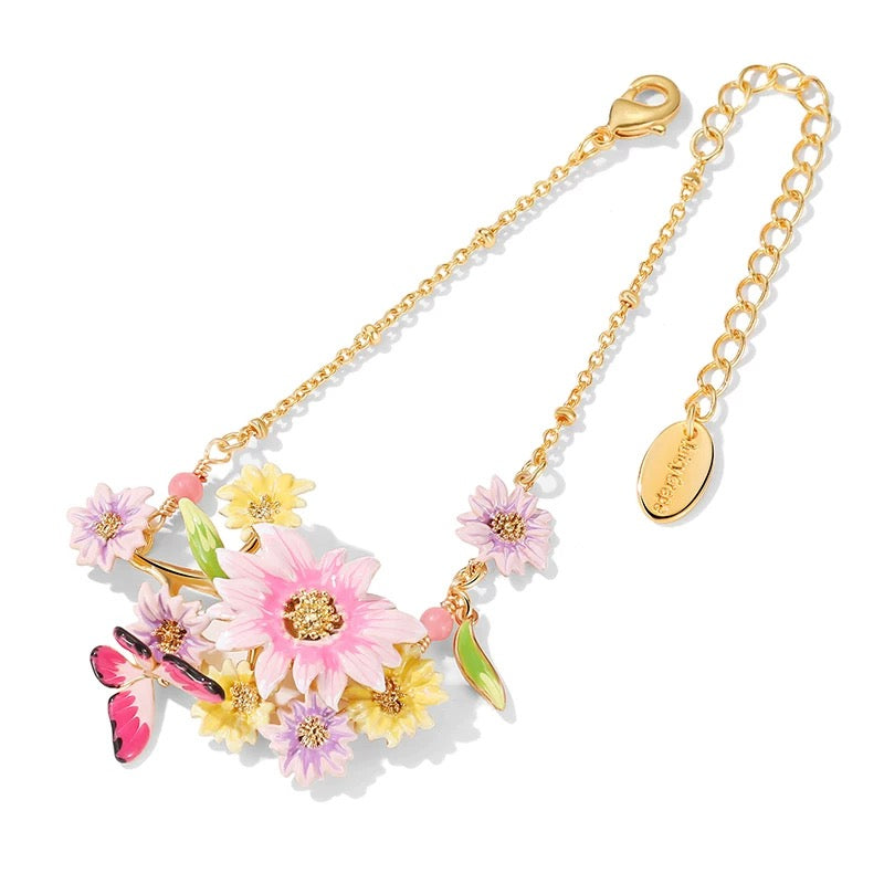 Butterfly in the Flower Collection-bracelet