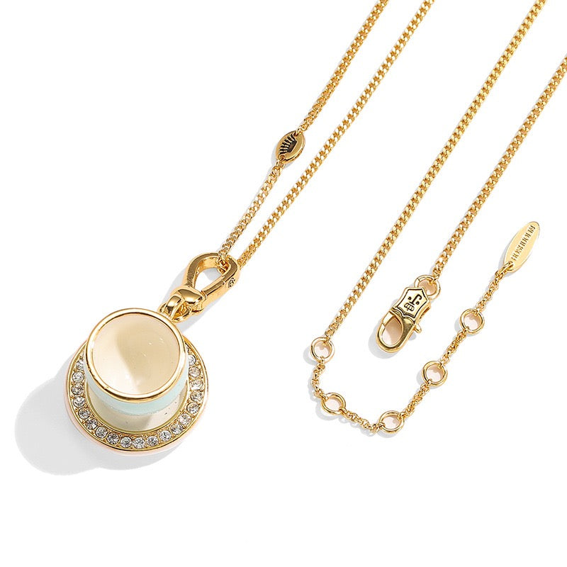 Cute Coffee Cup Necklace