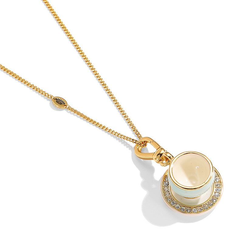 Cute Coffee Cup Necklace
