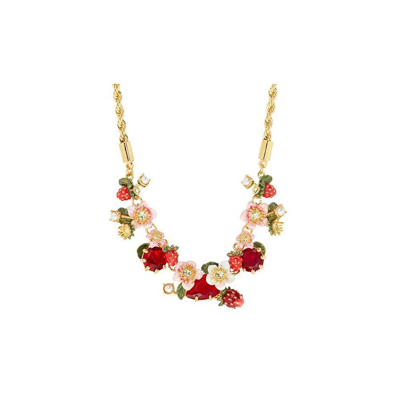 Berry Garden Collection-Strawberry Necklace