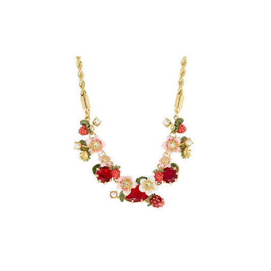 Berry Garden Collection-Strawberry Necklace