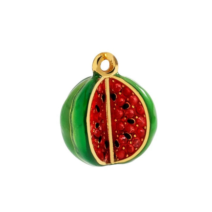 Enamel Colorful Fruit Pendant