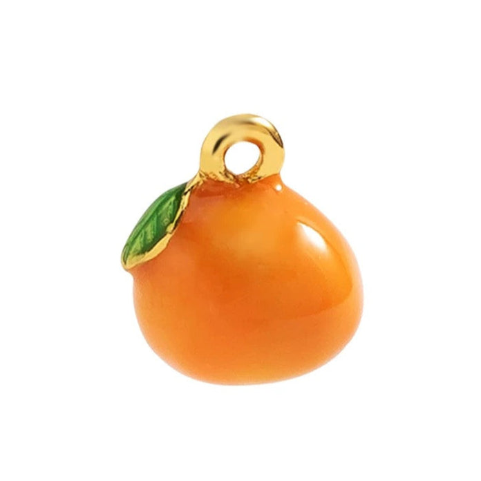 Enamel Colorful Fruit Pendant