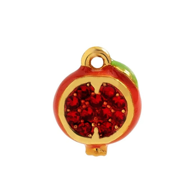 Enamel Colorful Fruit Pendant