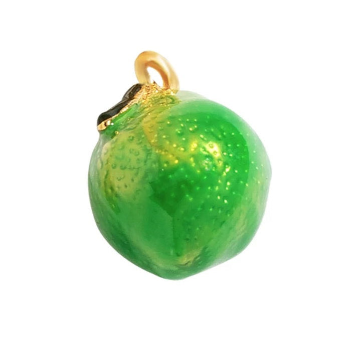 Enamel Colorful Fruit Pendant