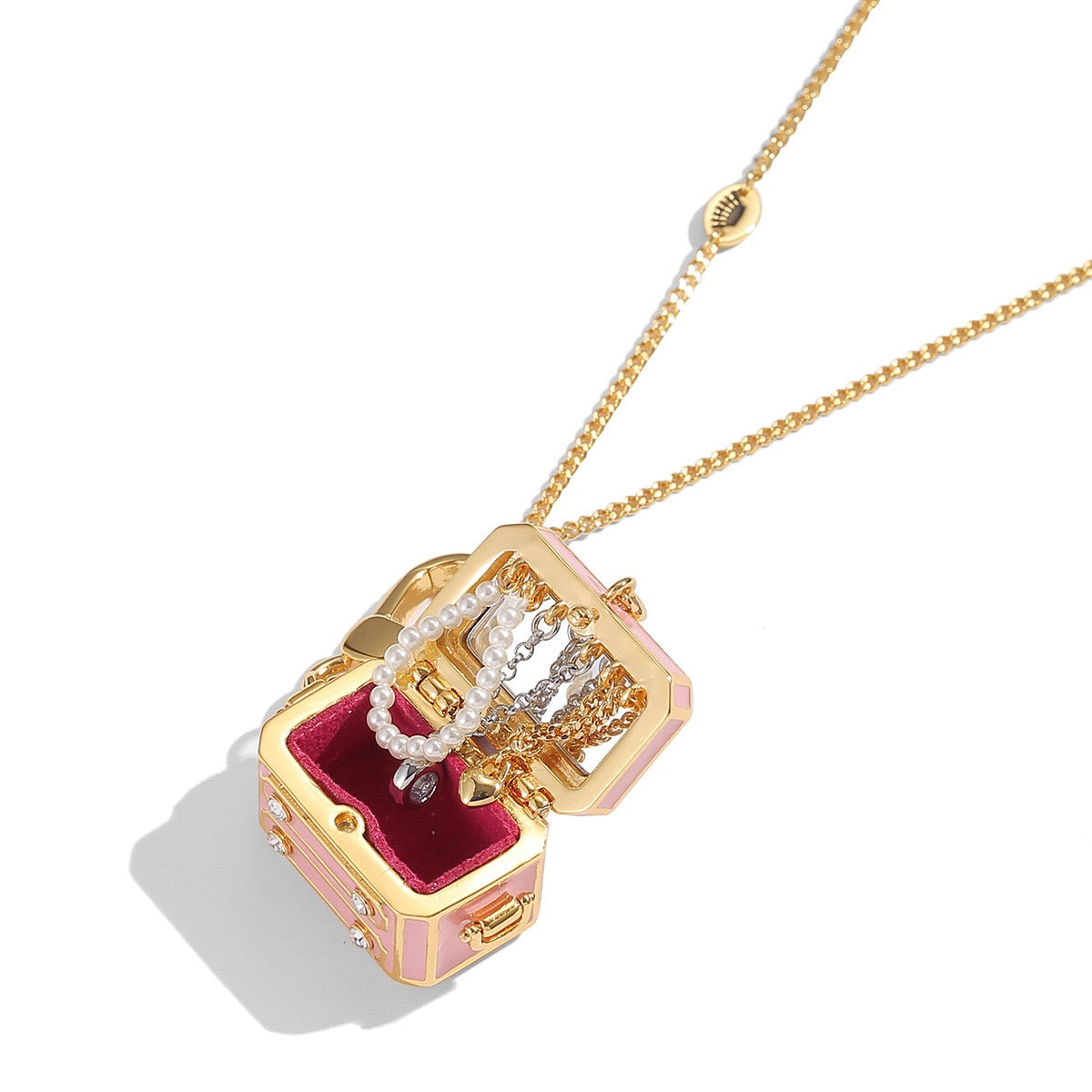 Cute Jewelry Box Pendant