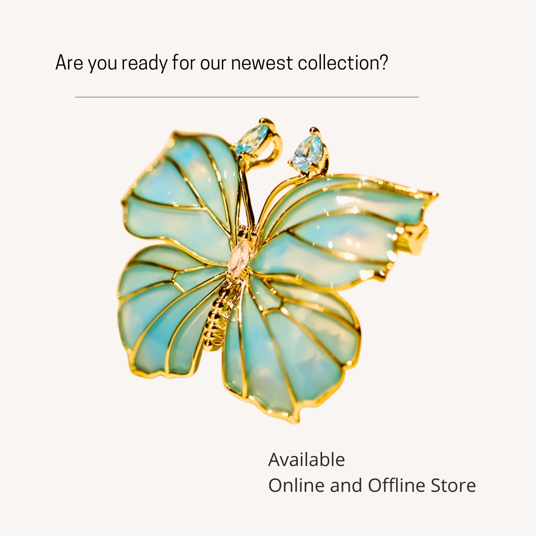Beautiful Butterfly Brooch