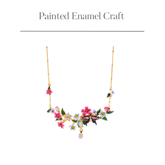 Jasmine Butterfly Necklace