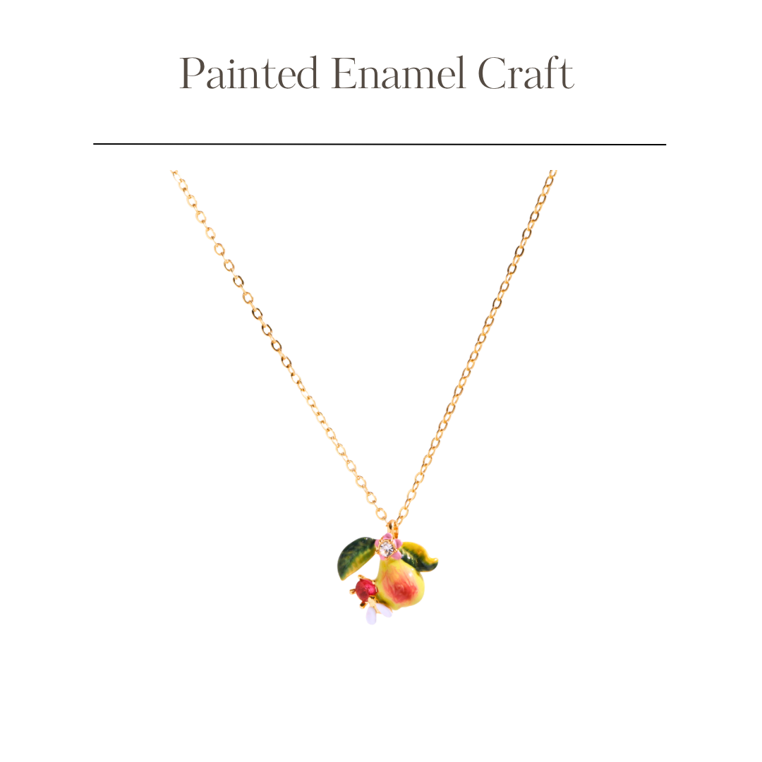 Fruit Series-Pear Necklace