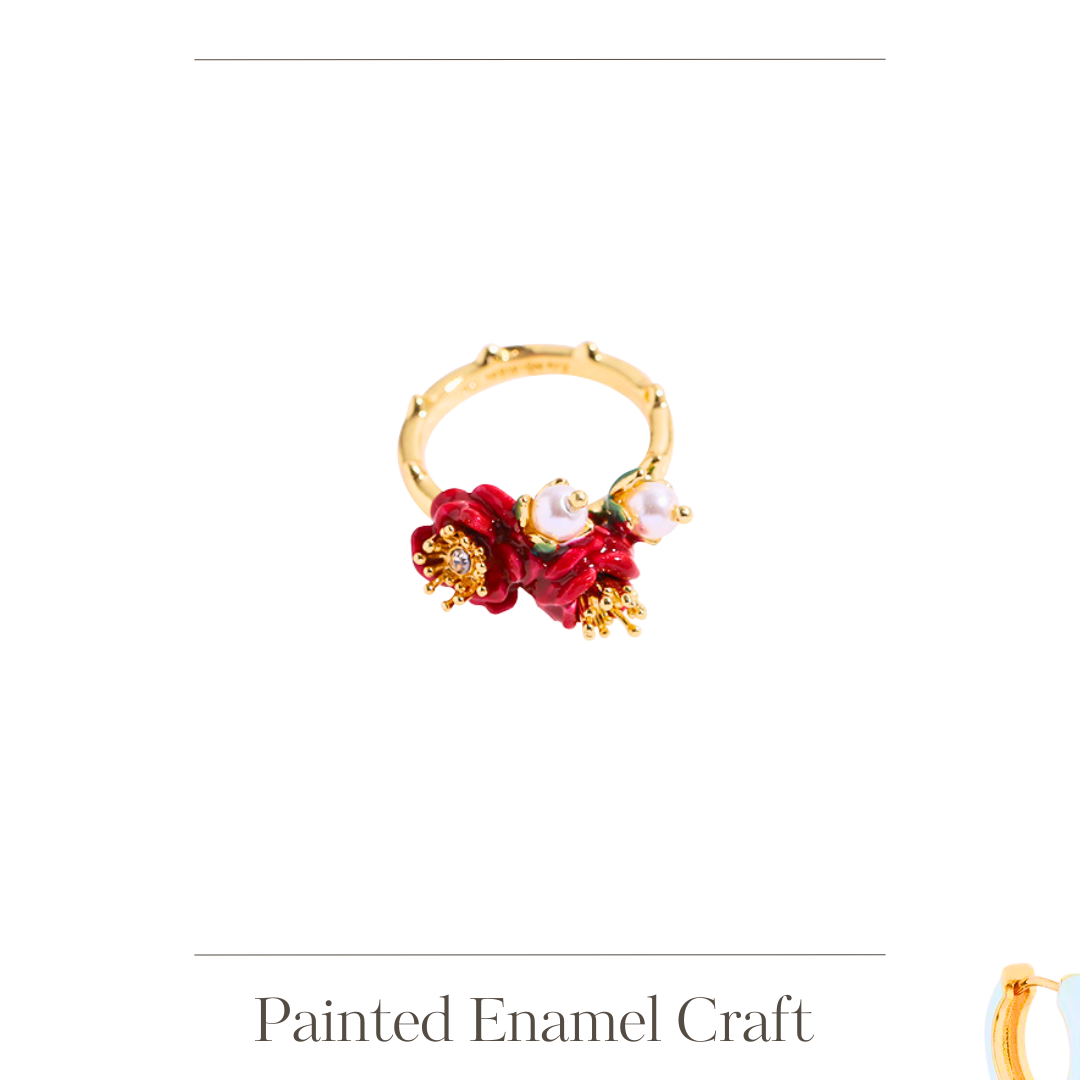 Rose Pearl Collection Ring