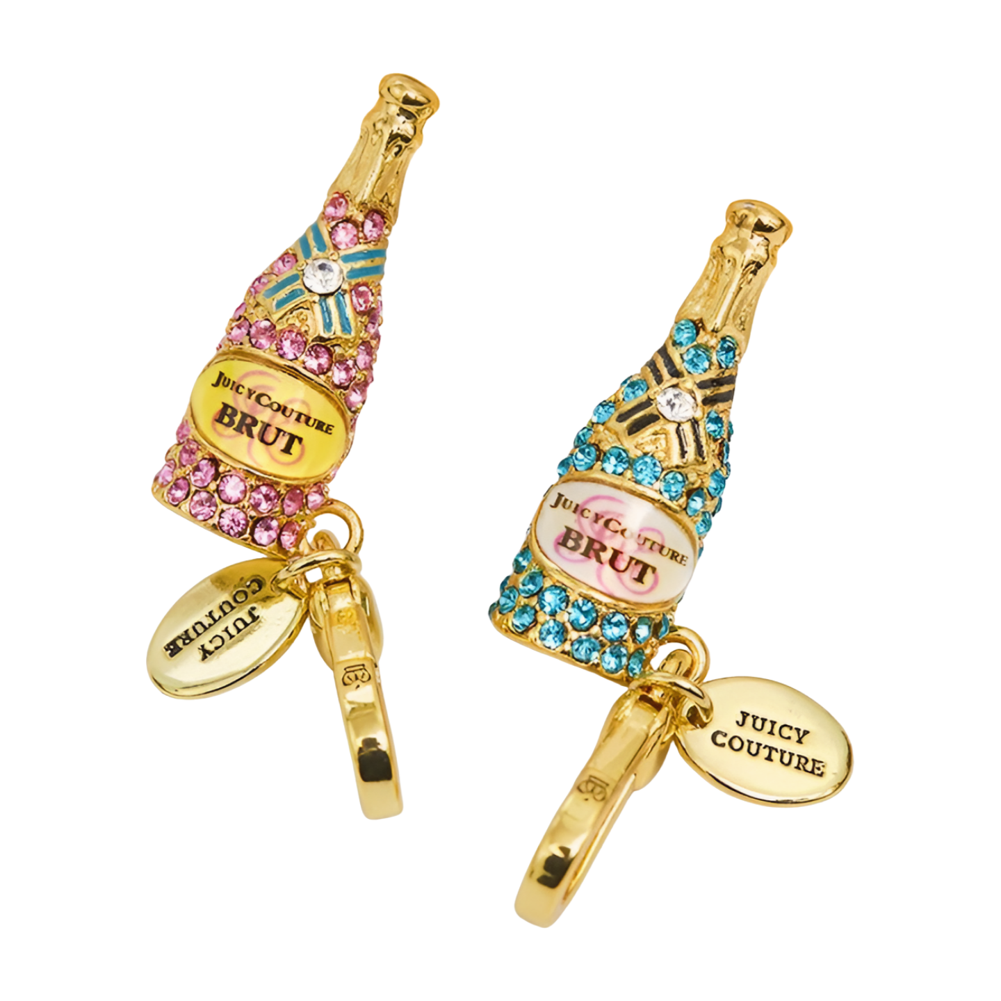 Sparkling Wine Bottle Pendant Necklace