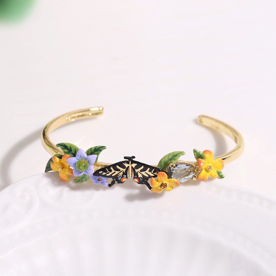 Jasmine Butterfly Bracelet