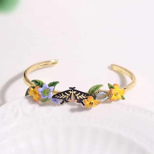 Jasmine Butterfly Bracelet