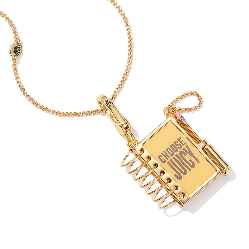 Flipbook Pendant Necklace