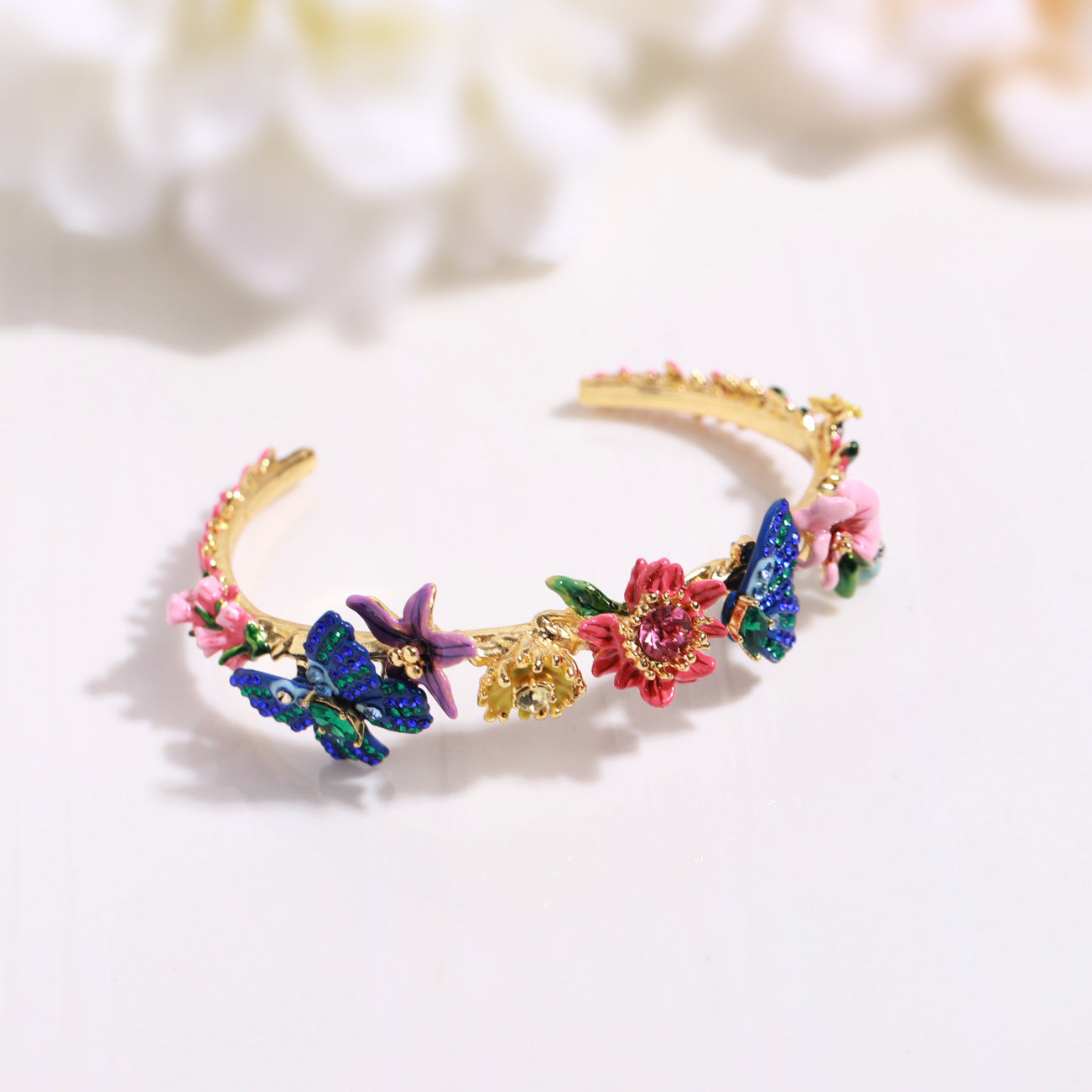 Fantasy Garden Collection-Blue Butterfly Bracelet