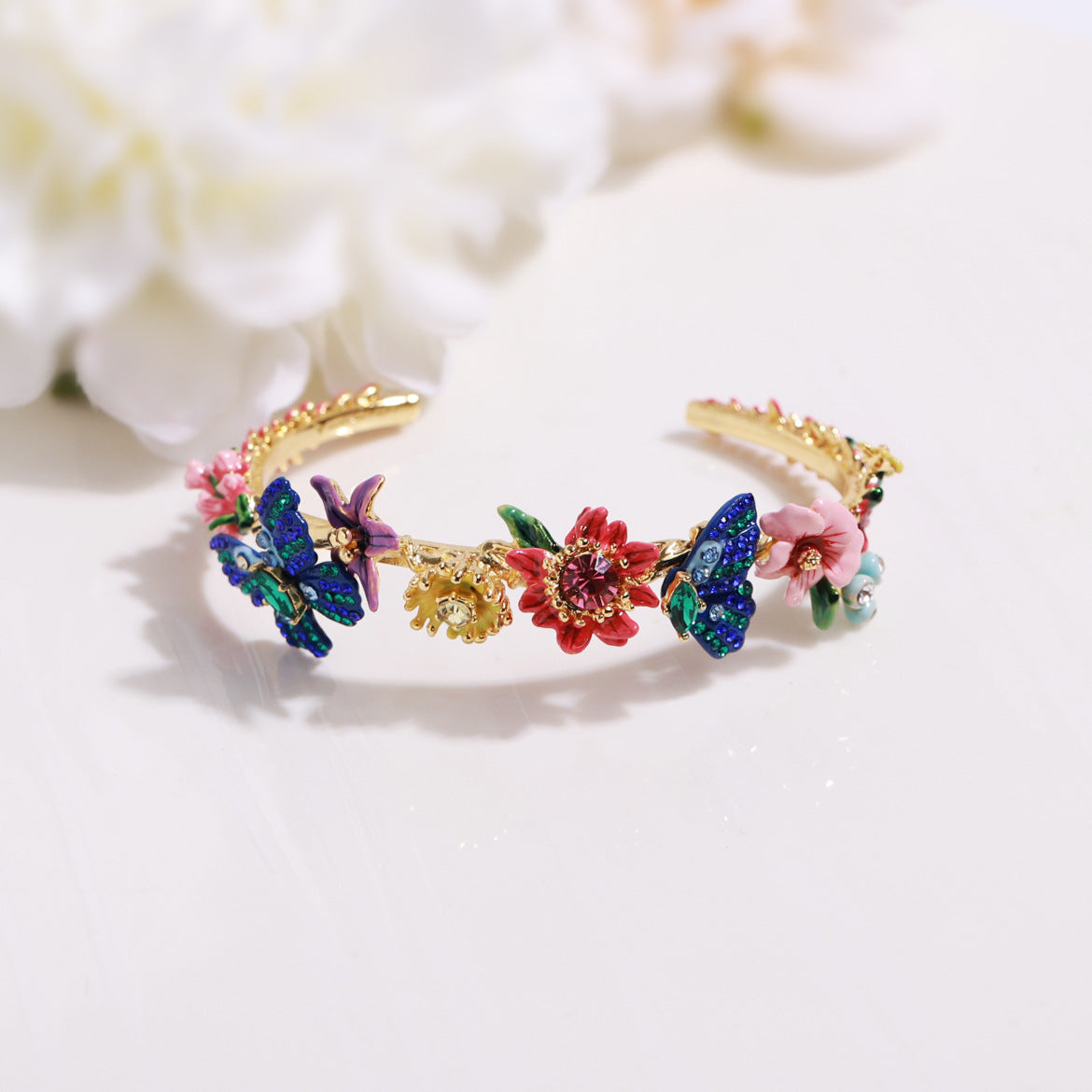 Fantasy Garden Collection-Blue Butterfly Bracelet