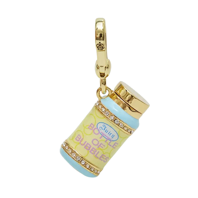 Delicate Water Bottle Pendant Necklace