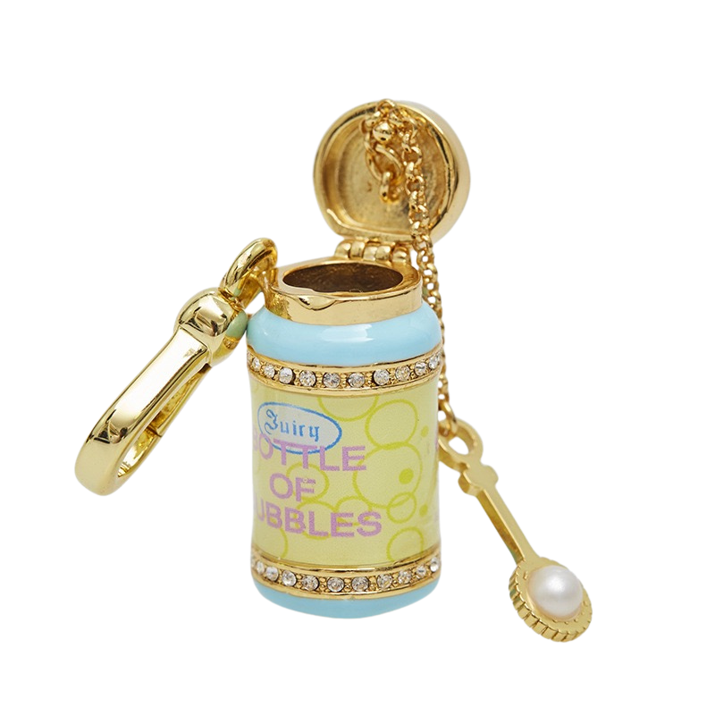 Delicate Water Bottle Pendant Necklace