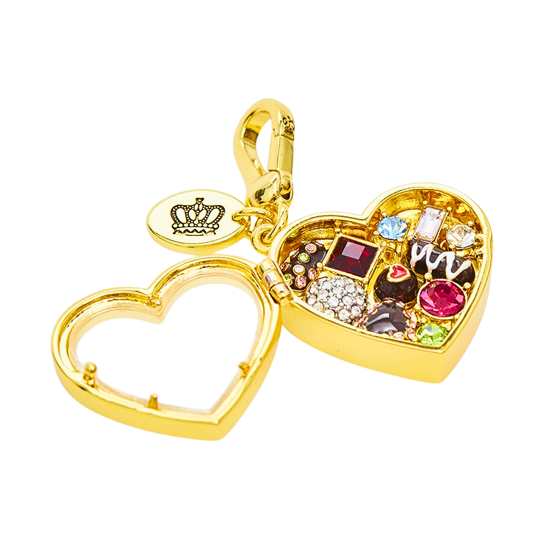 Heart Shaped Chocolate Box Pendant