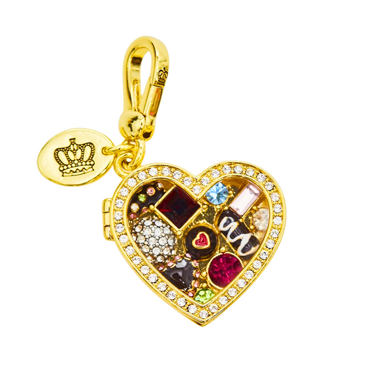 Heart Shaped Chocolate Box Pendant